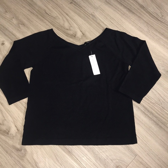 Ann Taylor Boatneck V-Neck-NEW w/TAGS/NEVER WORN - Picture 6 of 8